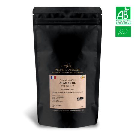 Café Mexique ATZALANTIC Bio 250g de Plaine d'Arômes