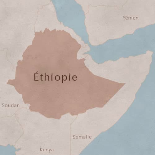 Carte d'Éthiopie