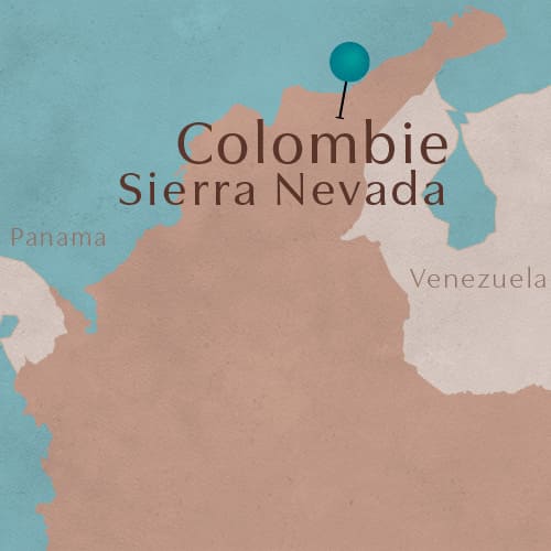 Colombie région Sierra Nevada de Santa Marta