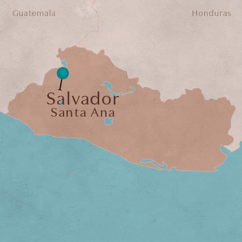 Carte El Salvador - région Bosque Lya