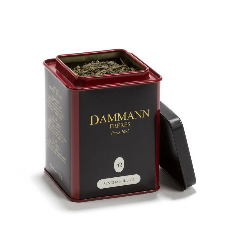 Boîte 100g de thé vert Sencha Fukuyu de la marque Dammann Frères